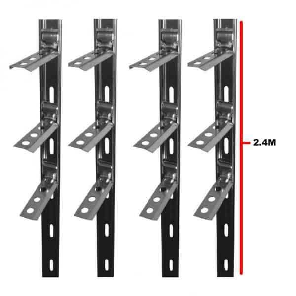 Stainless Steel Wall Starter 2.4m