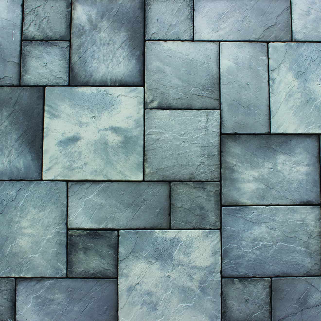 Barford Patio Kit Weathered Stone 7.61m2