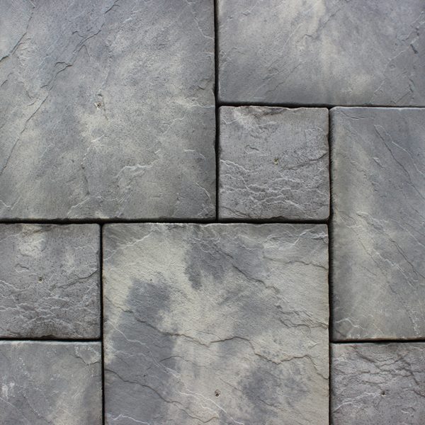 Henley Patio Kit Weathered Stone 5.00m2