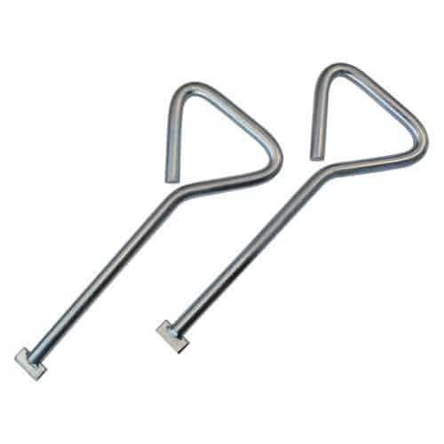 Faithfull Manhole Keys 320mm Pair