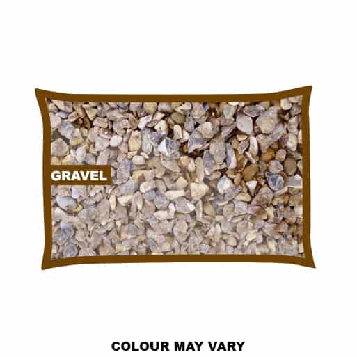 Pea Gravel 10mm Poly Bag