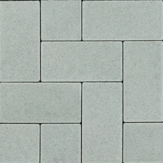 60mm Barley Paver Birch Grey