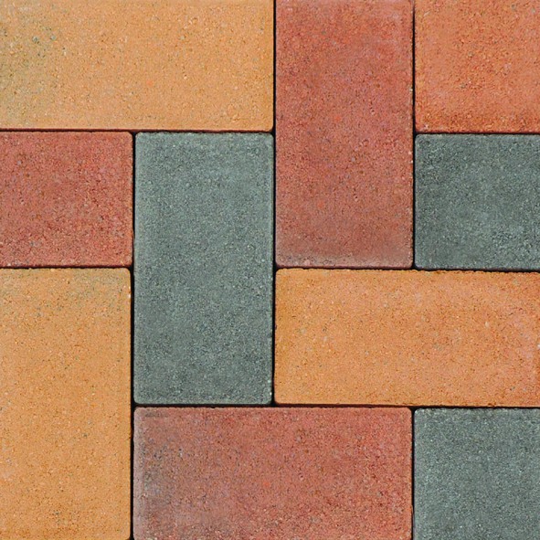 60mm Barley Paver Maple