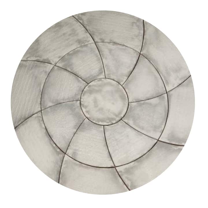 Catherine Wheel Weathered Slate 2.09m