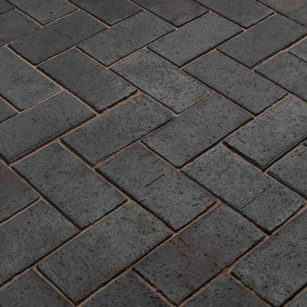 62mm Clay Paver Blue Chamfered