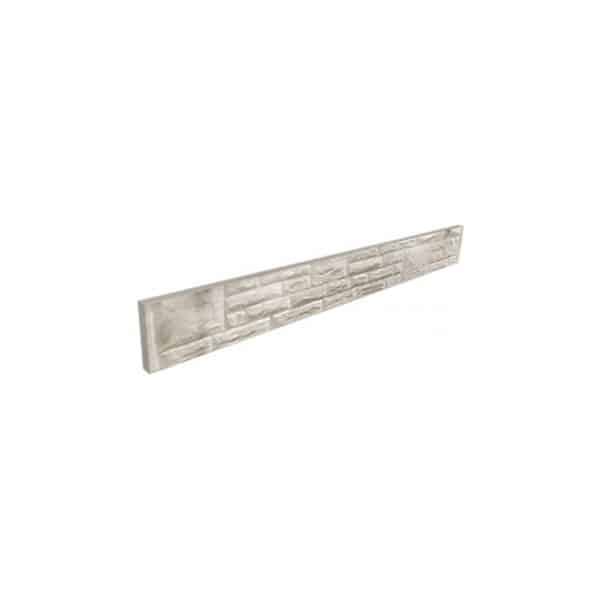 Concrete Gravel Boards Rockface 1825 X 300mm - 12"
