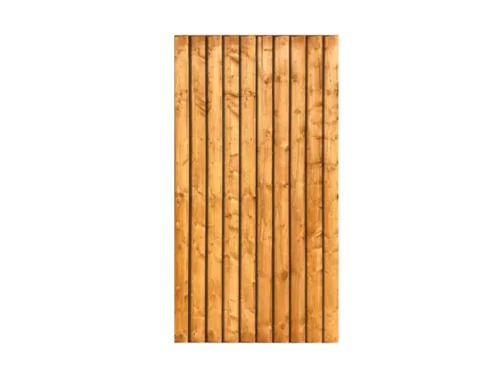 Featheredge Gate Golden 1.85 X 0.9m