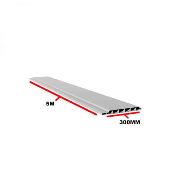 Pvcu Hollow Soffit Board 5m x 300mm