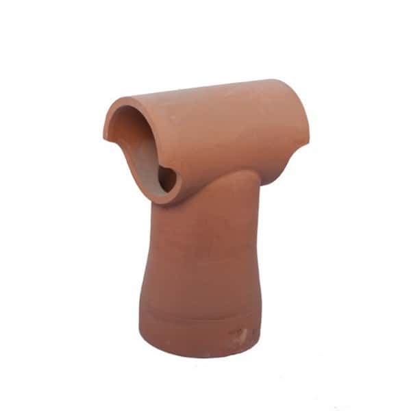 Red Decorative Fuel Effect Pot 580mm