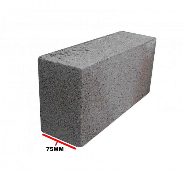 Solid Concrete Blocks 75mm 7.3n