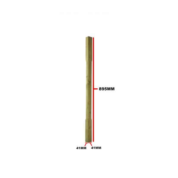 Stop Chamfered Deck Spindle 895 X 41 X 41mm