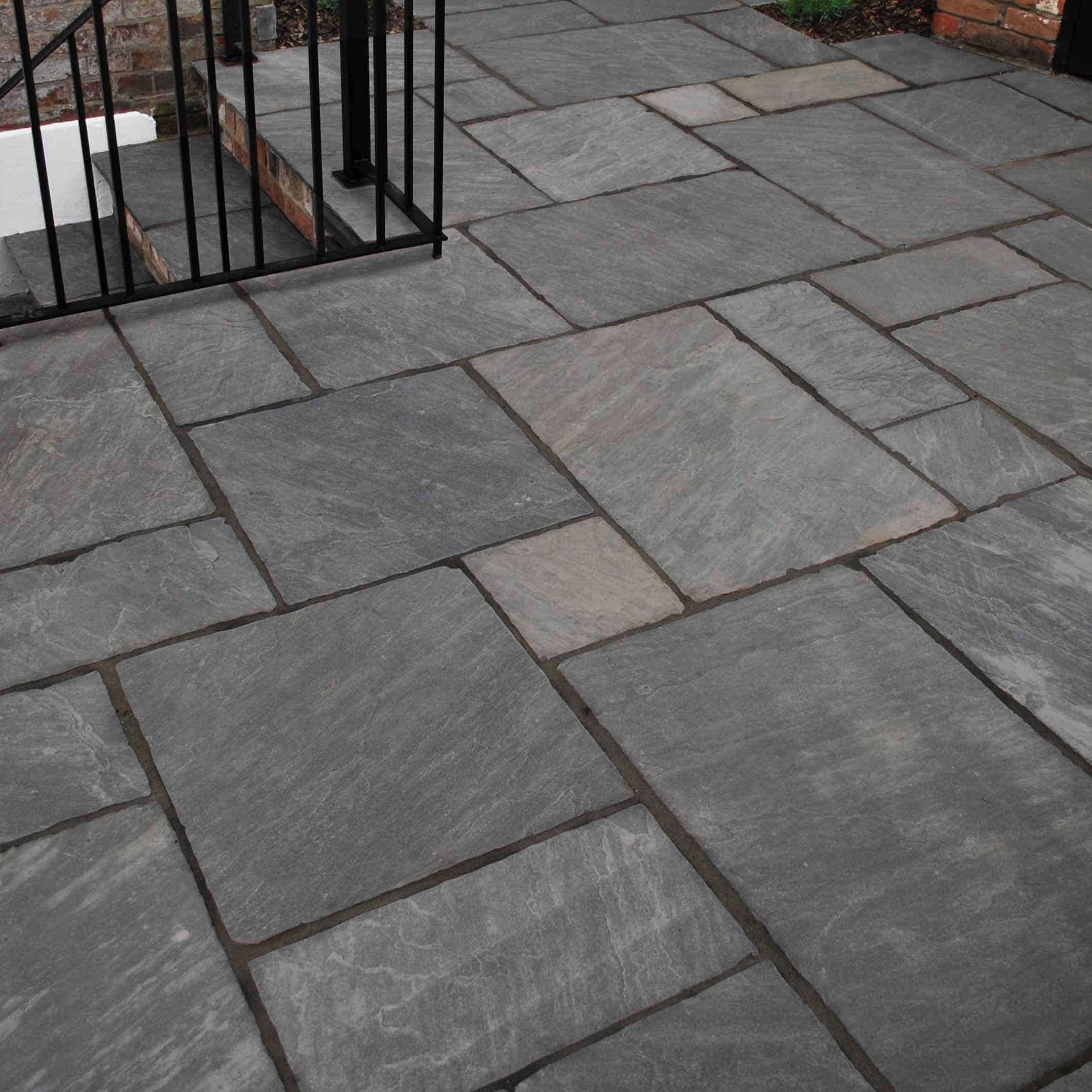 Natural Stone Calibrated Patio Kit Sagar Twilight Indian Sandstone - Image 3
