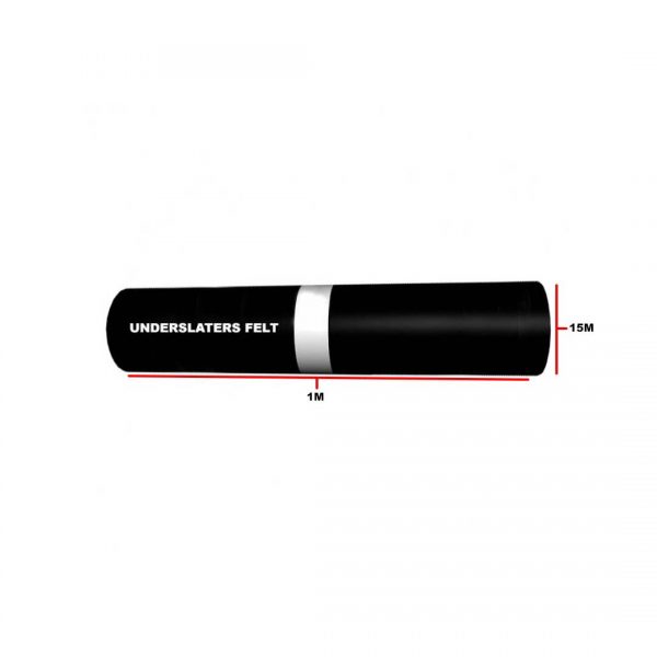 Underslaters Felt 15 x 1m