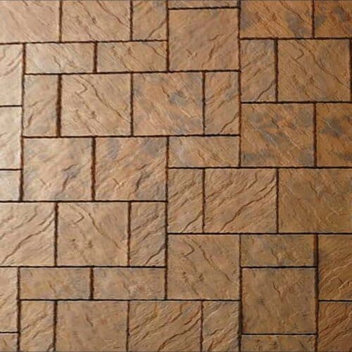 Ashwell Patio Kit Honey Brown 2.7 X 2.7m 7.29m2