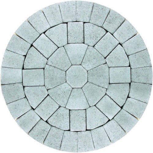 Smooth Cobble Circle Birch 2.1m