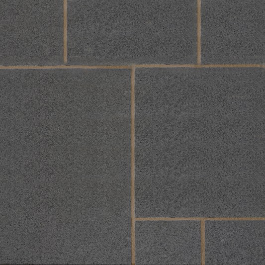 Natural Stone Calibrated Patio Kit Granite Textured Impala