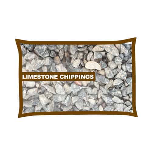 Limestone Chippings 6mm Poly Bag
