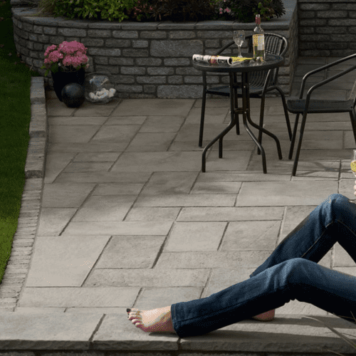 Marshalls Firedstone Patio Kit Fired Dusk 5.00m2