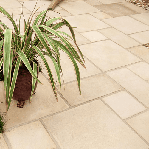 Marshalls Firedstone Patio Kit Fired York 5.00m2