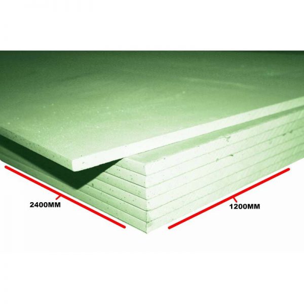 Moisture Plasterboard 2400 X 1200 X 12.5mm