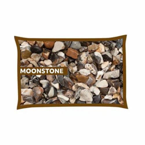Moonstone Gravel 20mm Poly Bag