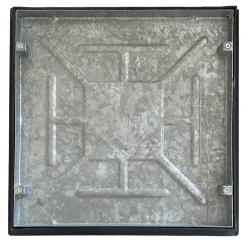 Manhole Cover And Frame Double Seal Recessed