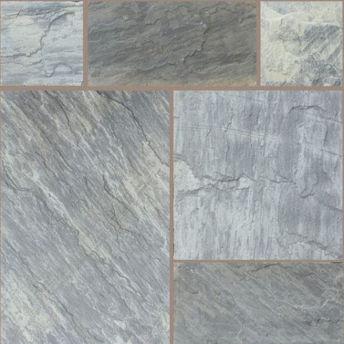 Natural Stone Calibrated Patio Kit Sagar Twilight Indian Sandstone