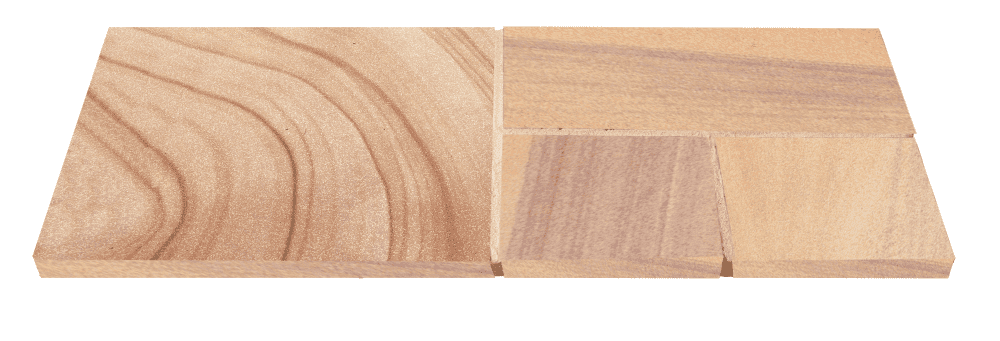 Natural Stone Calibrated Patio Kit Stylis Sunrise - Image 3