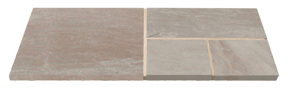 Natural Stone Calibrated Patio Kit Aged Grande Sunset Indian Sandstone - Image 2