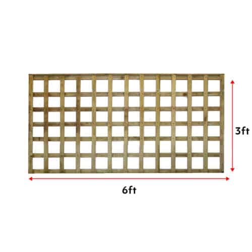 Fence Trellis 6 X 3Ft