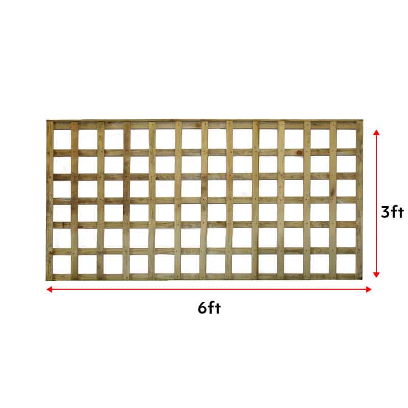Fence Trellis 6 X 3Ft
