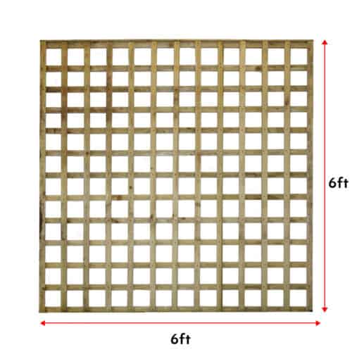 Fence Trellis 6 X 6Ft