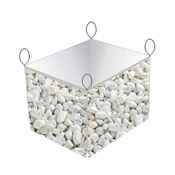 White Cobbles 40-90mm Bulk Bag