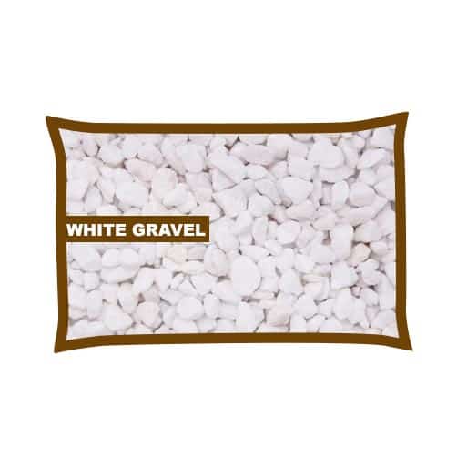 White Gravel 8-11mm Poly Bag