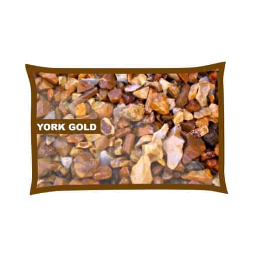 Gold Gravel 10mm Poly Bag