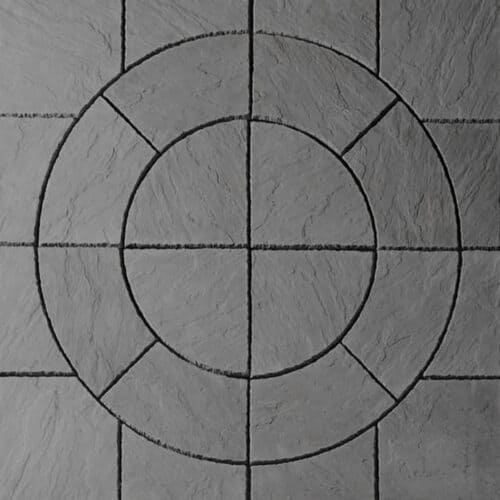 Ashwell Circle Slate 1.8 X 1.8m 3.24m2