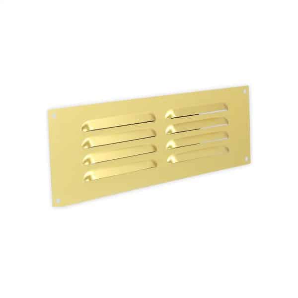 Metal Louvre Vent Gold