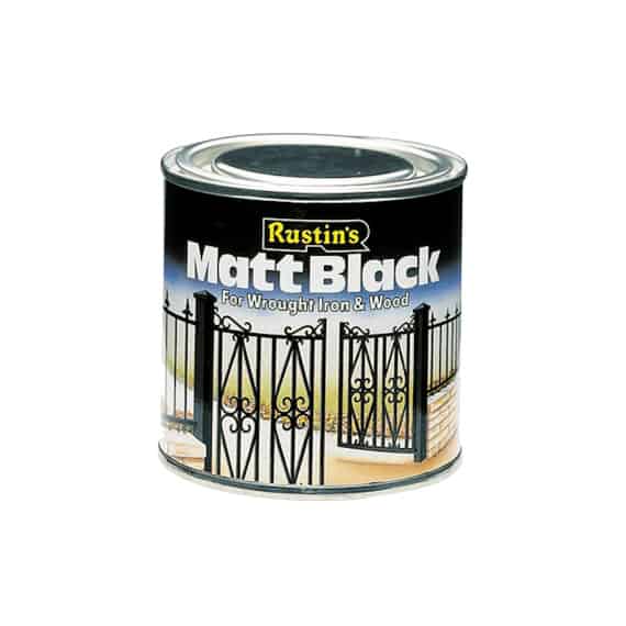 Rustins Matt Black