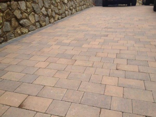 60mm Smooth Paver 3 Size Walnut - Image 2