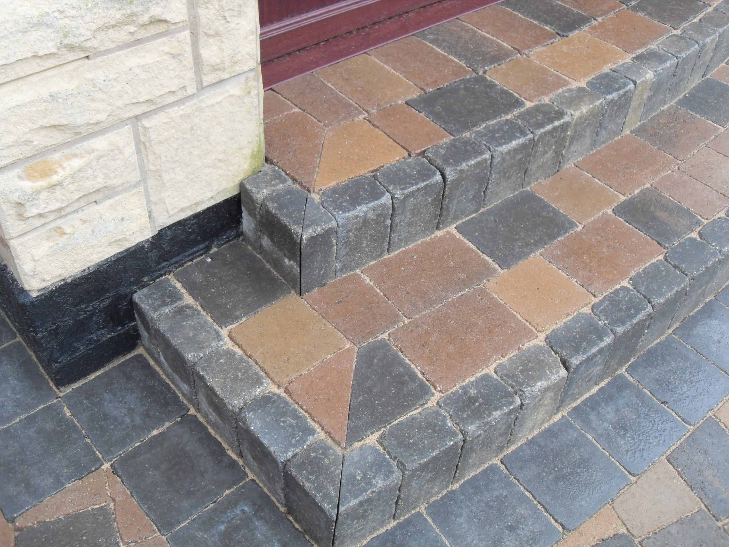 60mm Cobbled Paver 3 Size Chestnut - Image 4
