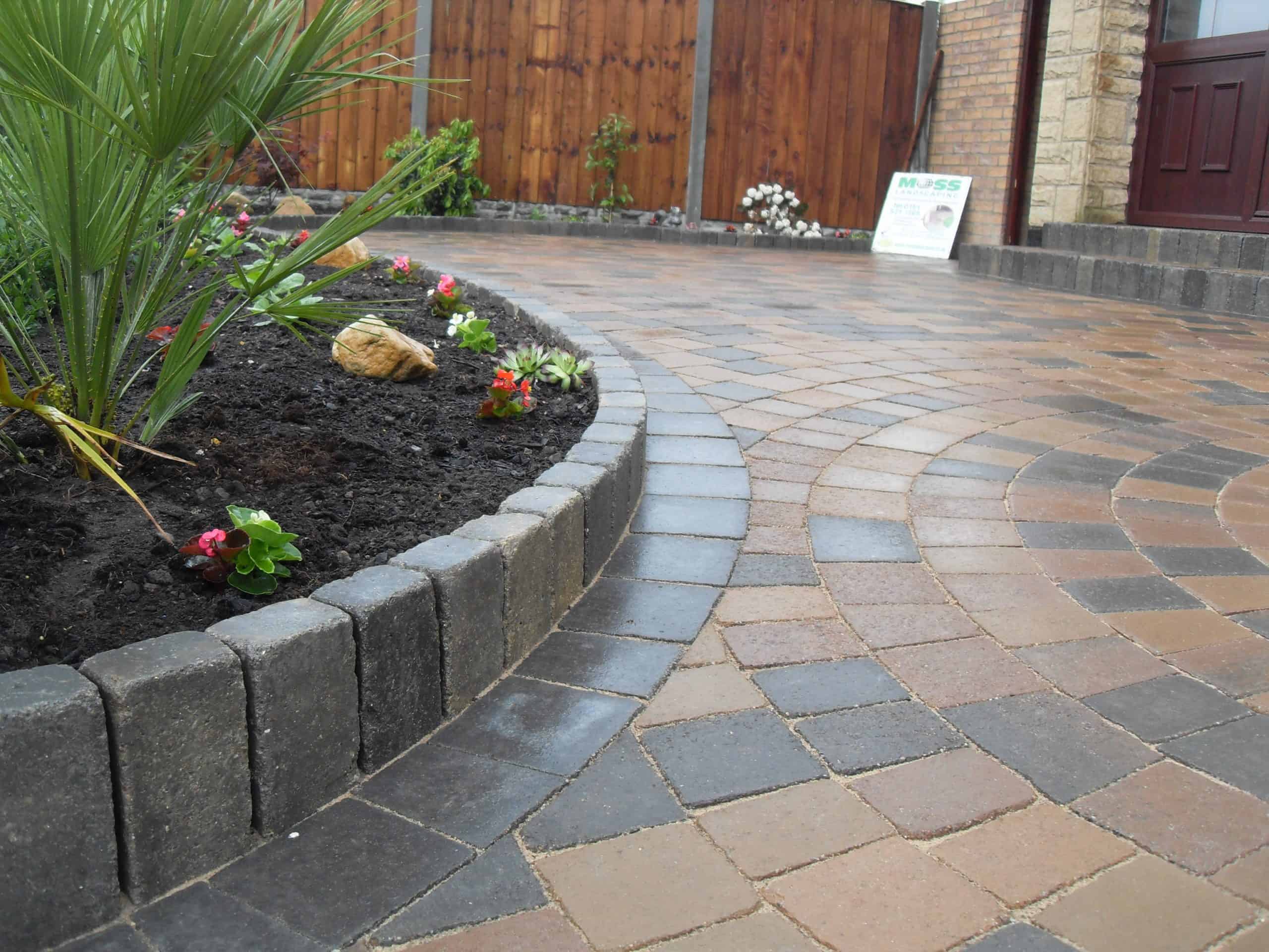 60mm Cobbled Paver 3 Size Chestnut - Image 2