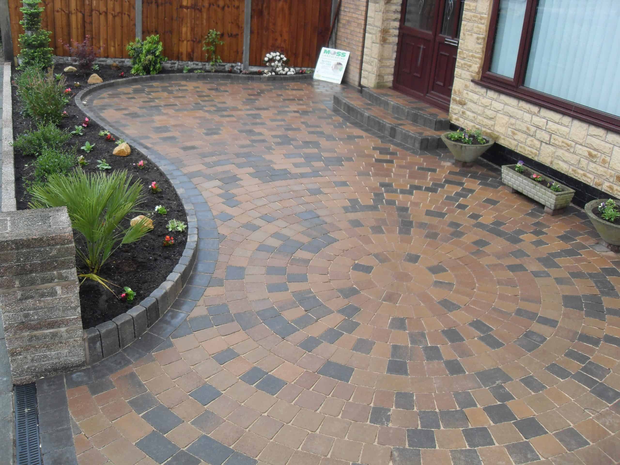 60mm Cobbled Paver 3 Size Chestnut - Image 3