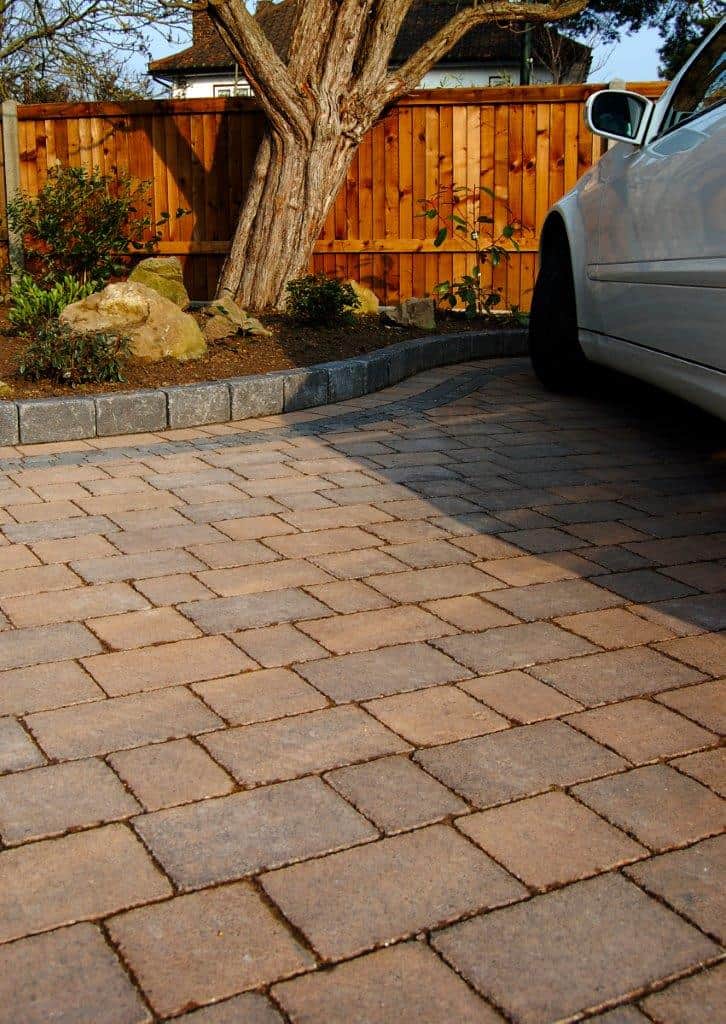 60mm Cobbled Paver 3 Size Walnut - Image 2