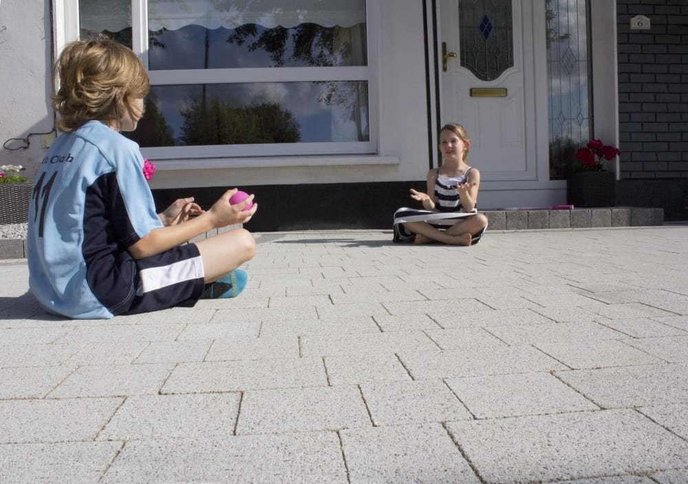 50mm Newgrange Paver 3 Size Silver Granite - Image 3