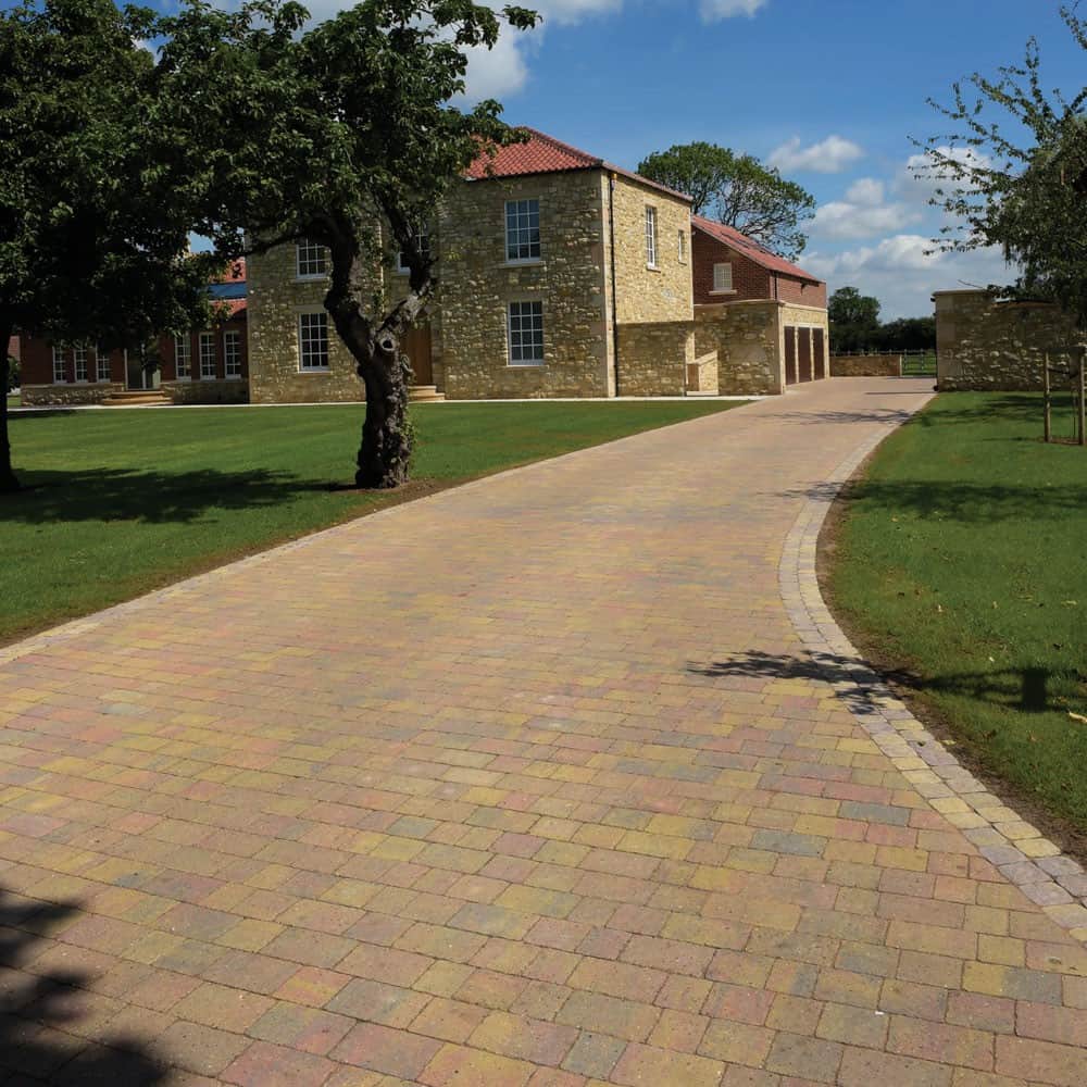 50mm Alpha Trio Paver 3 Size Autumn Gold - Image 2