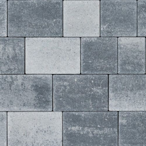 60mm Smooth Paver 3 Size Silver Grey