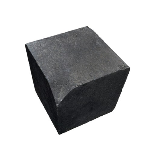 Small Kerb Internal Angle 125 X 125 X 125mm Charcoal