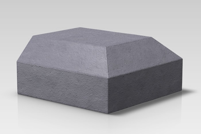 An 12.2 Double Cant Stop End Blue