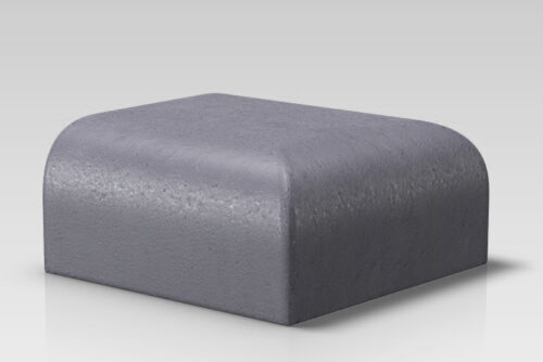 Bn 15.4 Bullnose Stop End To Double Bullnose Square Corners On Bed Blue