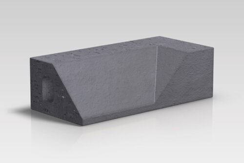 Pl 4.1 Plinth Internal Return Corner Blue Left